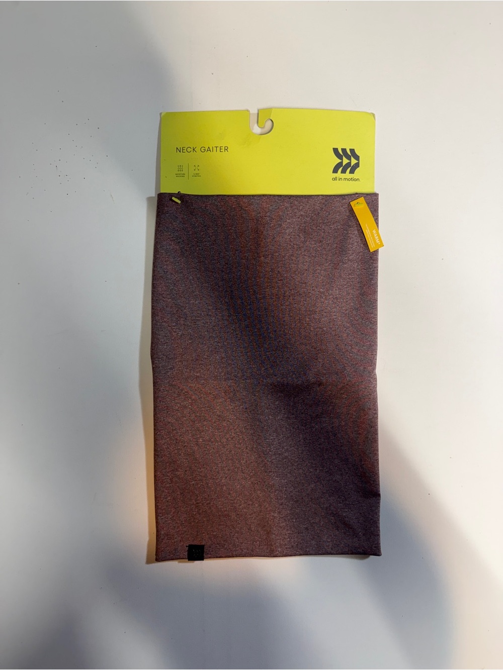 all in motion Heathered Plum Neck Gaiter
